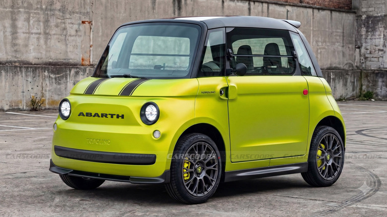 Abarth Topolino Rendering - CS