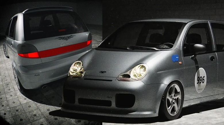 Daewoo Matiz - Porsche 911 Carrera - Timur Dautov (main) (2)