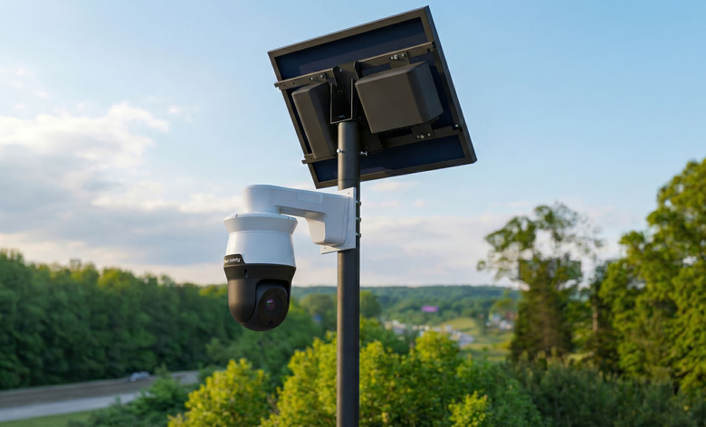 Solar-PTZ-Video-Camera