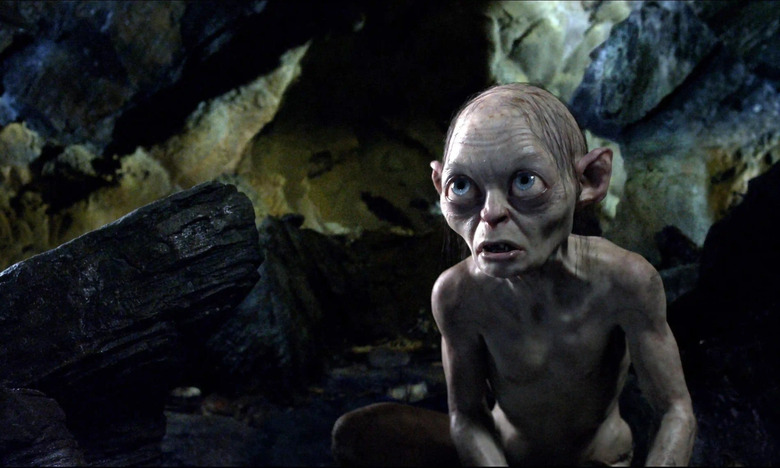 Andy Serkis as Gollum in The Hobbit