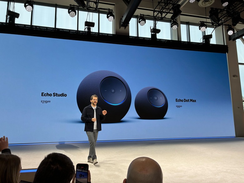 Amazon's redesigned Echo Studio speaker has upgraded drivers and a