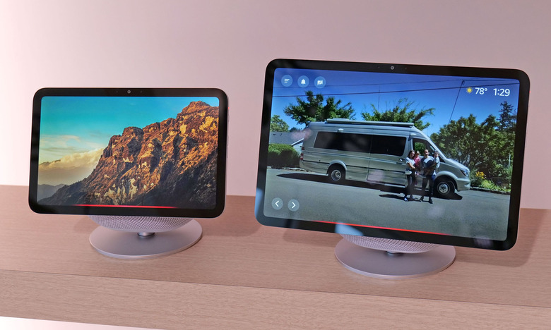 Amazon Echo Show 8 and 11.