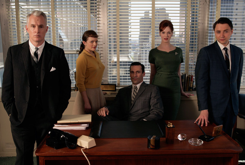 The cast of Mad Men