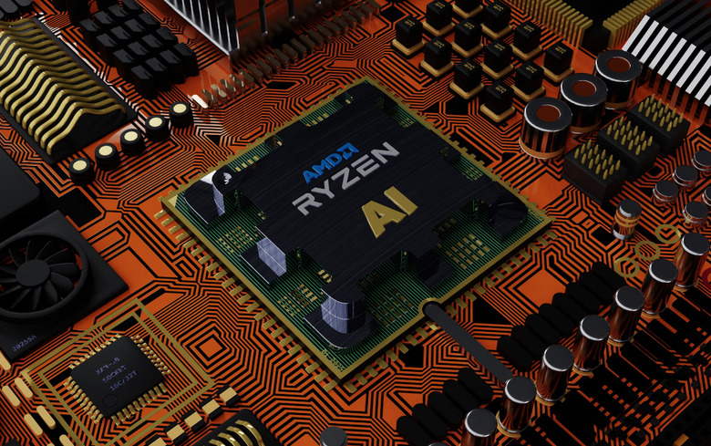 An AMD Ryzen chip.