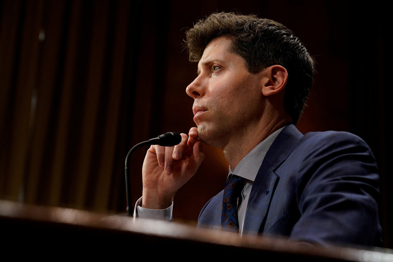 OpenAI CEO Sam Altman testifies before a Senate Judiciary Privacy, Technology & the Law Subcommittee hearing titled 'Oversight of A.I.: Rules for Artificial Intelligence' on Capitol Hill in Washington, U.S., May 16, 2023. REUTERS/Elizabeth Frantz