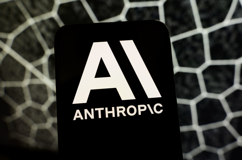 A smartphone displays the Anthropic logo against a textured hexagonal background in Creteil, France, on April 8, 2026. Anthropic announces the launch of Project Glasswing, a cybersecurity initiative based on the Claude Mythos model to detect and remediate vulnerabilities in critical open-source software. (Photo by Samuel Boivin/NurPhoto via Getty Images)