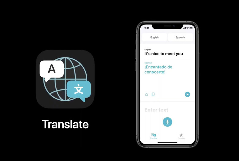 Apple Translate App