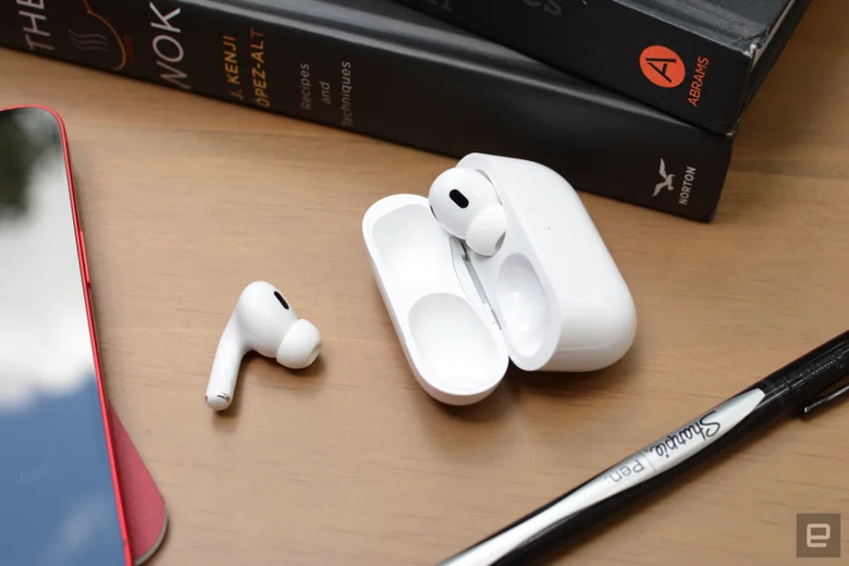 Gen 2 AirPods Pro on a desk