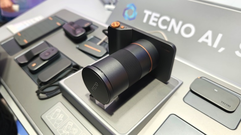 Tecno's modular concept phone at MWC 2026
