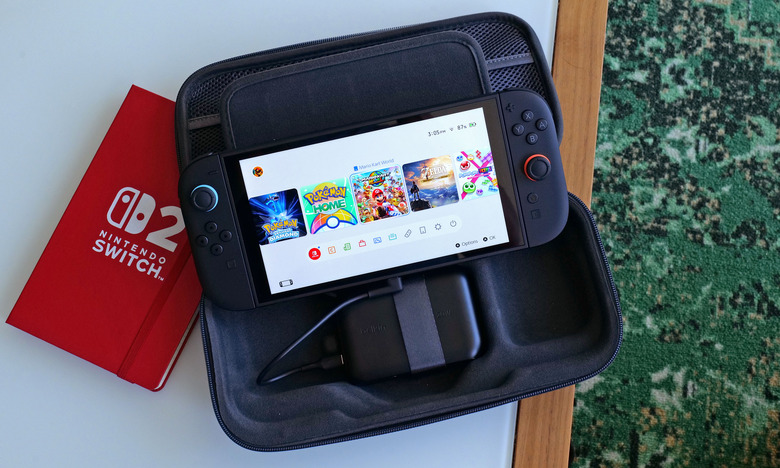 Belkin's Charging Case for Nintendo Switch 2 cost $70 and features a simple, straightforward design with an included battery pack.