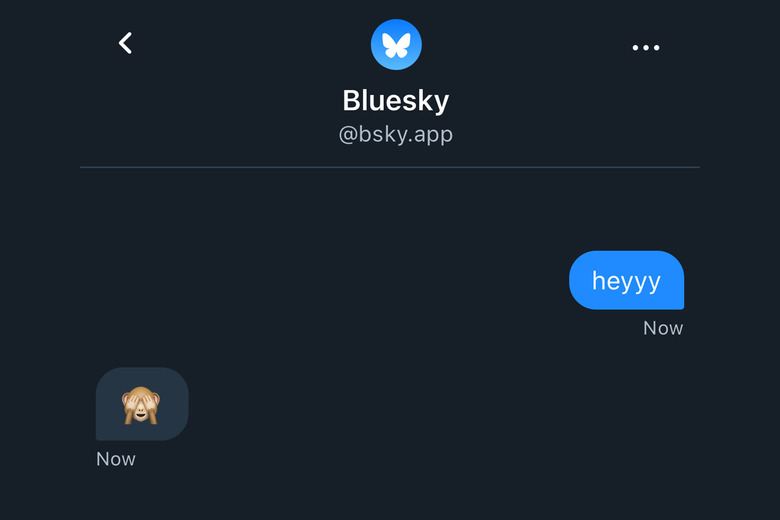 Bluesky has DMs.