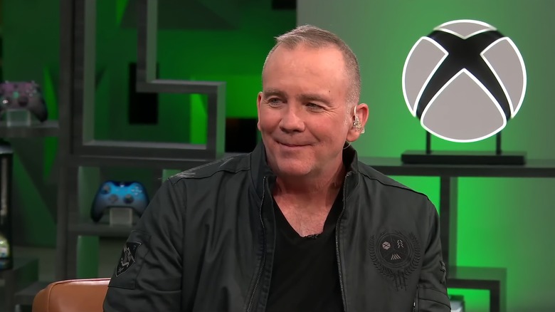 Pete Parsons presenting Destiny 2: Beyond Light at the Xbox Series X launch event.