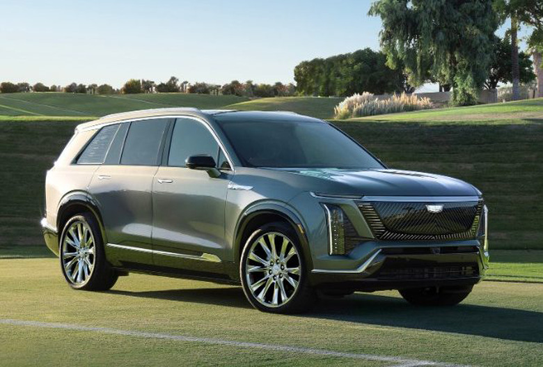 Cadillac's newest all-wheel drive, all-electric SUV will go on sale next summer.