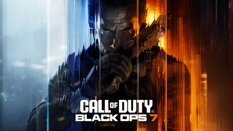 The character David Mason above the Call of Duty: Black Ops 7 logo.