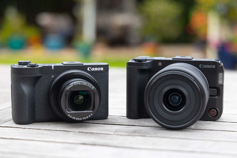 Canon goes all in on vlogging with the Powershot V1 compact and R50 V mirrorless cameras