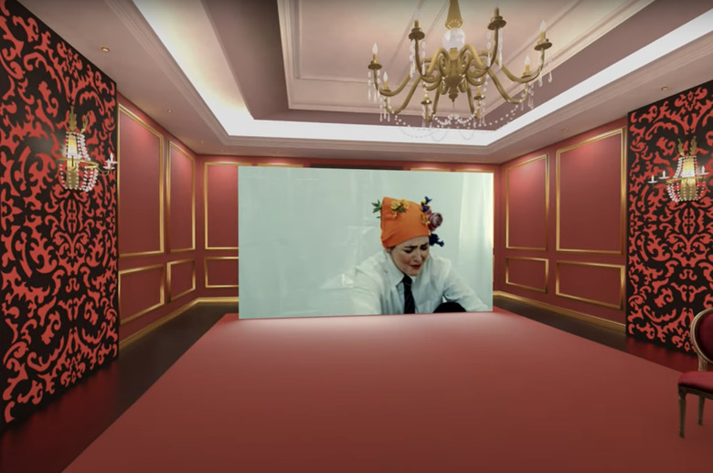 The AVP app in action.