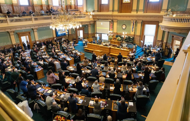 Legislative session of Colorado's House of Representatives