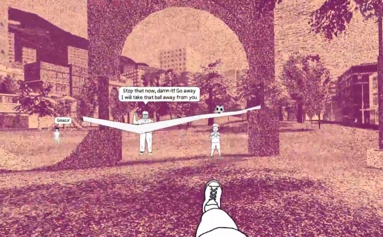 Join your friends for an afternoon game of football in Panic's Despelote. 