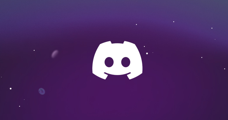 The Discord logo on a purple background.