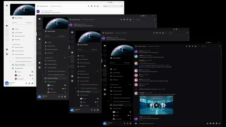 Discord now features four different free themes -- light, ash, dark and onyx. 