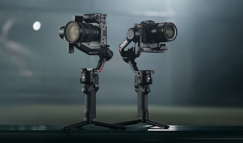 DJI's RS 4 gimbals support heavier cameras and extra accessories