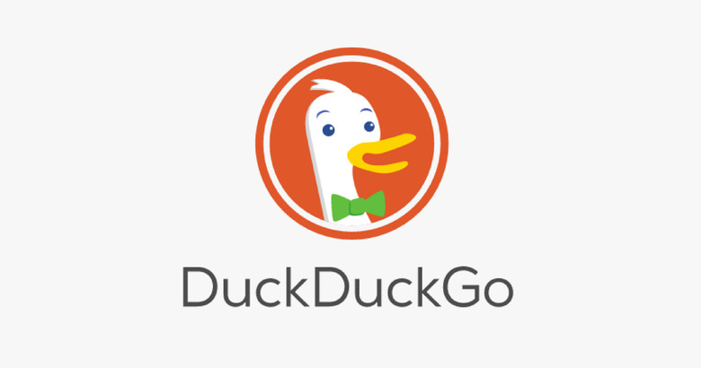 Generic DuckDuckGo search engine logo.
