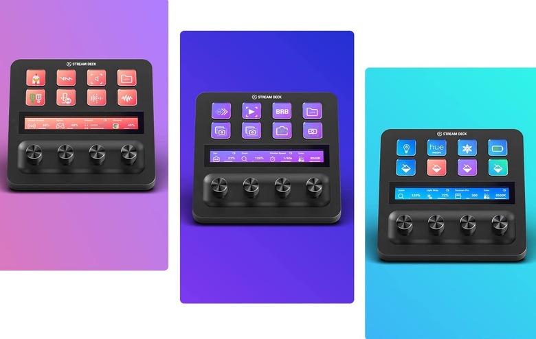 Three Stream Deck + devices