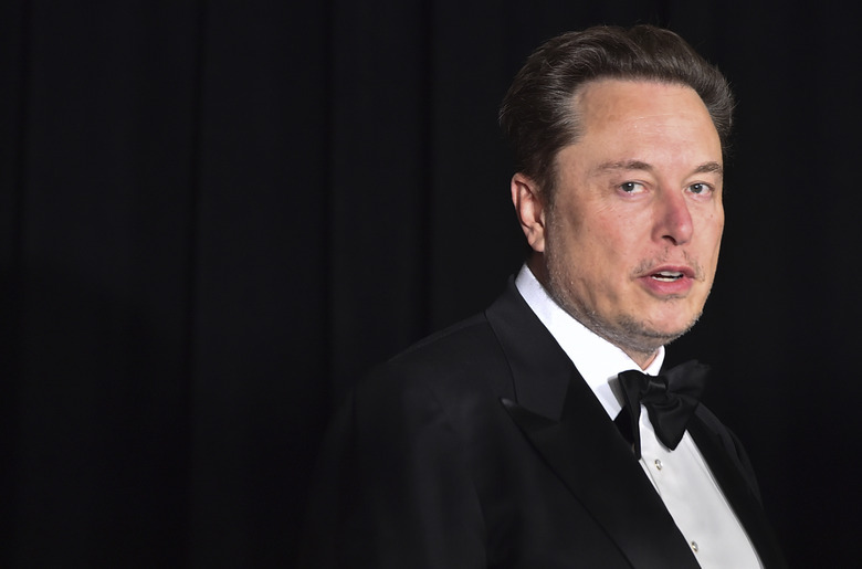 Elon Musk arrives at the tenth Breakthrough Prize Ceremony on Saturday, April 13, 2024, at the Academy Museum of Motion Pictures in Los Angeles. (Photo by Jordan Strauss/Invision/AP)