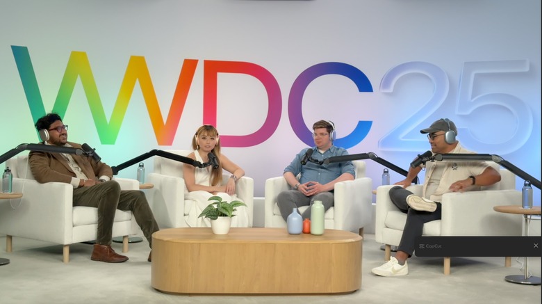 Apple WWDC 2025 podcast recording