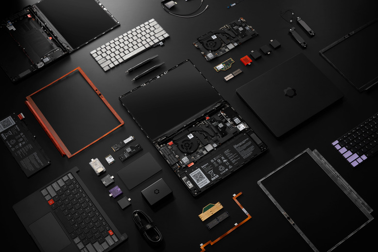 Framework 13 Pro Exploded View