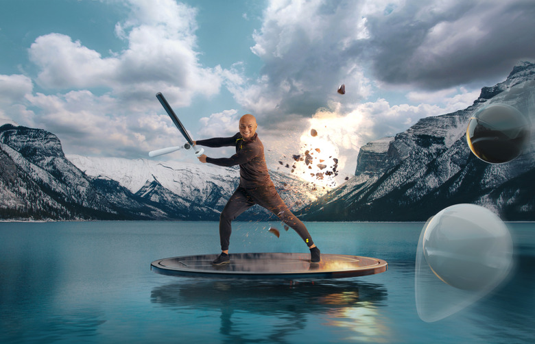 An artist's render of Within's Supernatural virtual reality fitness app.