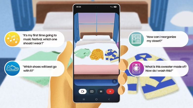 Gemini Live on Samsung Galaxy S25 devices can answer questions about 