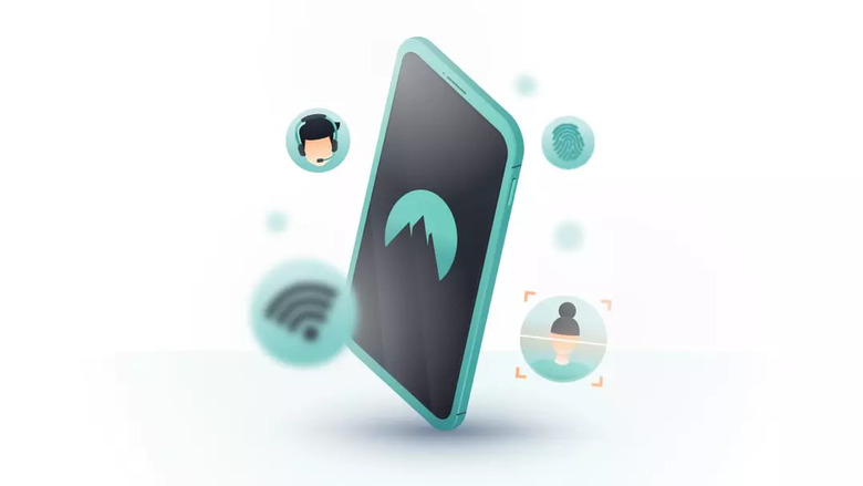 NordPass mobile app graphic