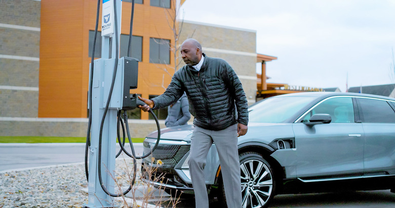 GM opens its first dealer community charging stations in two states