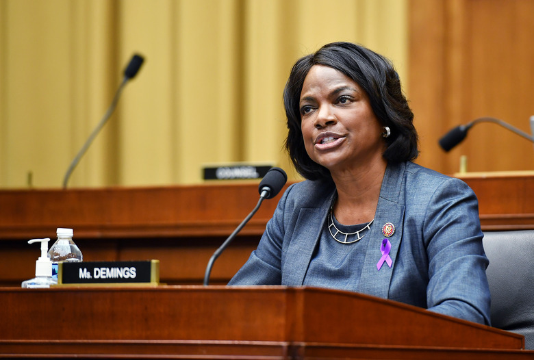 WASHINGTON, DC - JULY 29: Rep Val Demings, (D-FL), speaks during the House Judiciary Subcommittee on Antitrust, Commercial and Administrative Law hearing on Online Platforms and Market Power in the Rayburn House office Building, July 29, 2020 on Capitol Hill in Washington, DC. (Photo by Mandel Ngan-Pool/Getty Images)