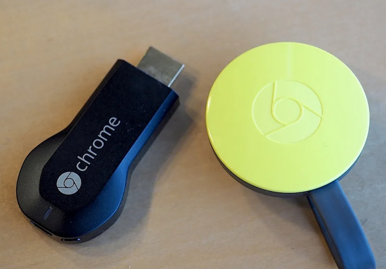 Two lil Chromecasts.