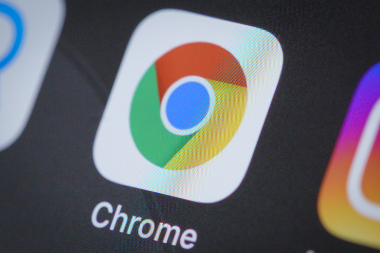 The Google Chrome  browser application is seen on an iPhone 11 Pro Max in this illustration photo in Warsaw, Poland on April 4, 2020. (Photo Illustration by Jaap Arriens/NurPhoto via Getty Images)