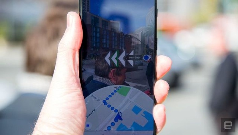 Google Maps Live View