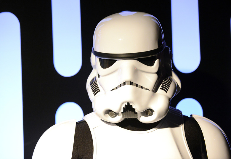 HOLLYWOOD, CA - DECEMBER 15:  Storm Troopers at the Opening Night Celebration Of Walt Disney Pictures And Lucasfilm's 