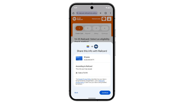 UK passports on Google Wallet. 