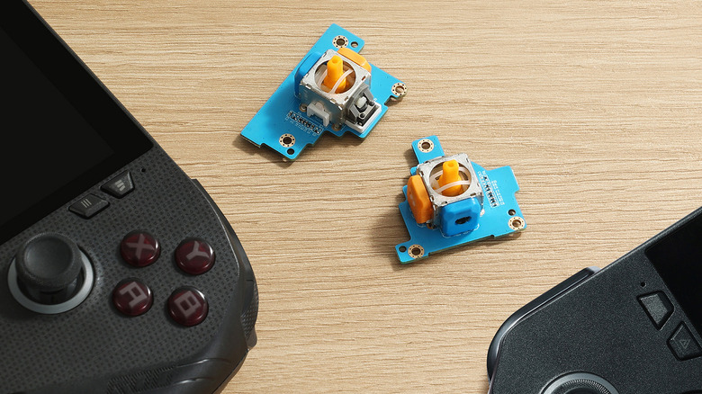 GuliKit's TMR Electromagnet Joystick Modules for the ROG Xbox Ally and Ally X