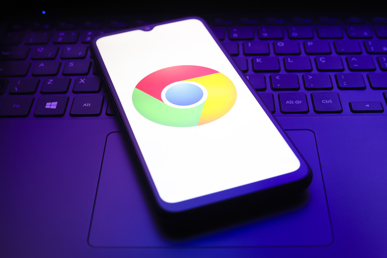 The Google Chrome logo appears on the screen of a smartphone in Reno, United States, on December 6, 2024. (Photo by Jaque Silva/NurPhoto via Getty Images)