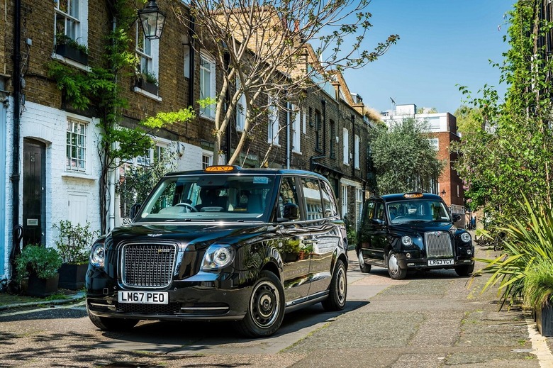 Half of London's famous Black Cab taxi fleet are now EVs