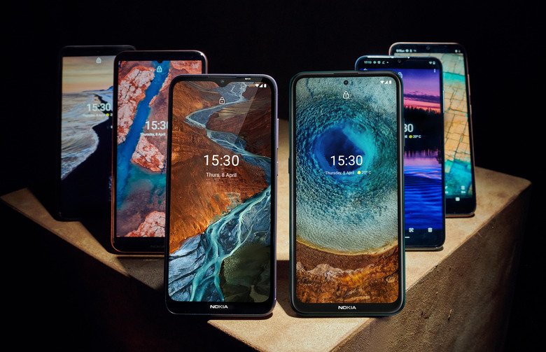 Nokia X, G, and C-series smartphones