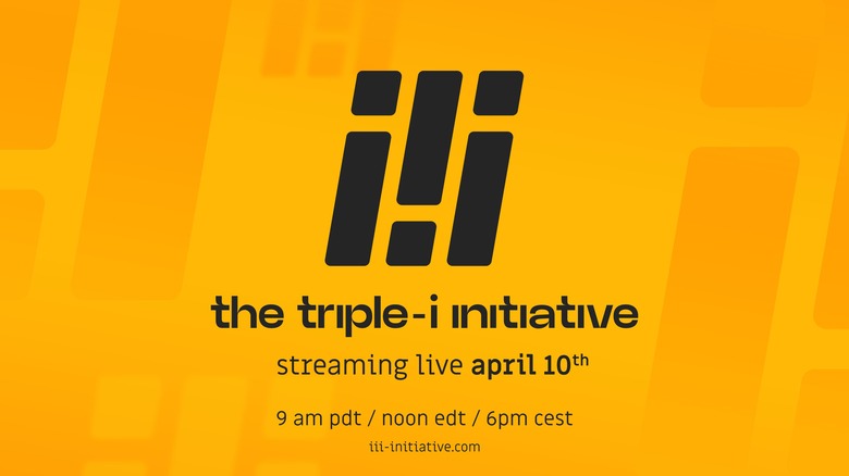 Triple-i Initiative key art, with text reading 