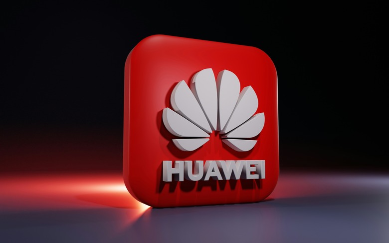 The Huawei logo.