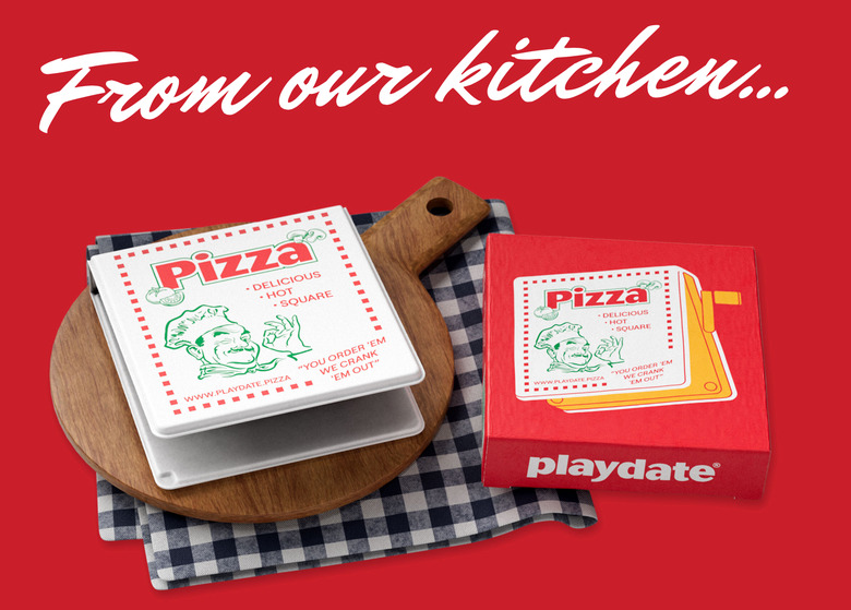 Playdate pizza cover