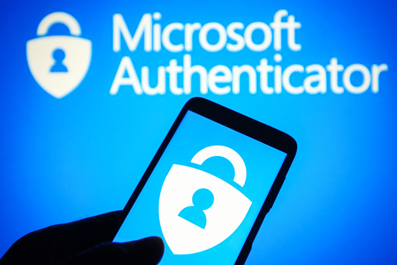 UKRAINE - 2021/09/16: In this photo illustration a Microsoft Authenticator logo is seen on a smartphone. (Photo Illustration by Pavlo Gonchar/SOPA Images/LightRocket via Getty Images)