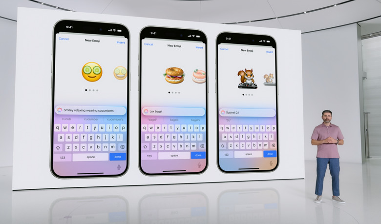 At WWDC 2024, Apple teased the use of Apple Intelligence to create unique emoji called Genmoji. 