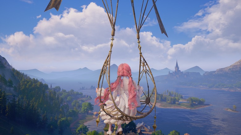 Screenshot using photo mode in Infinity Nikki